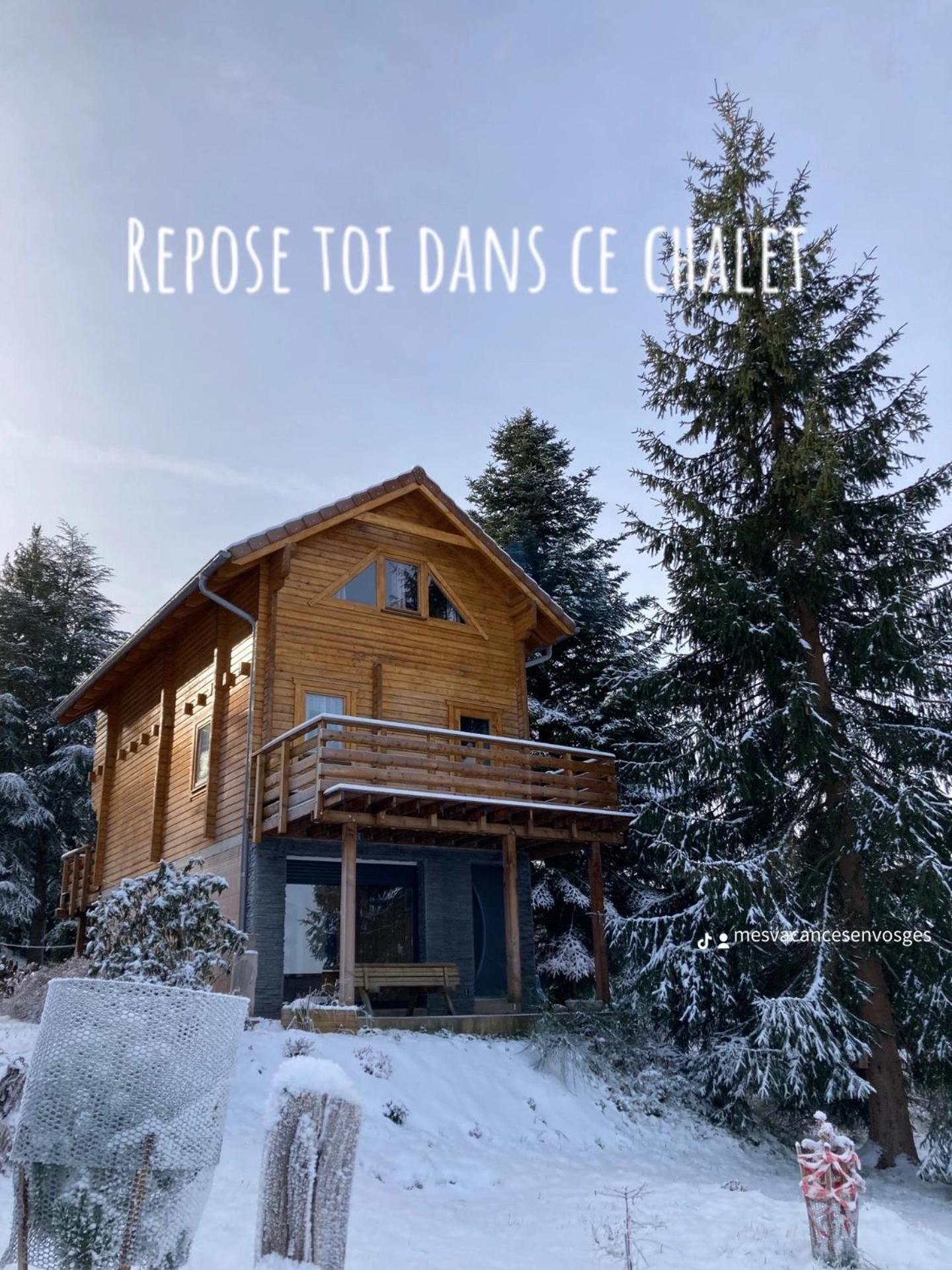 Chalet Authentique Au Calme, En Lisiere De Foret, Montagne, Sentiers 15Mn Gerardmer & Alsace "Chalet Mon Beau Sapin" Anould Exterior photo