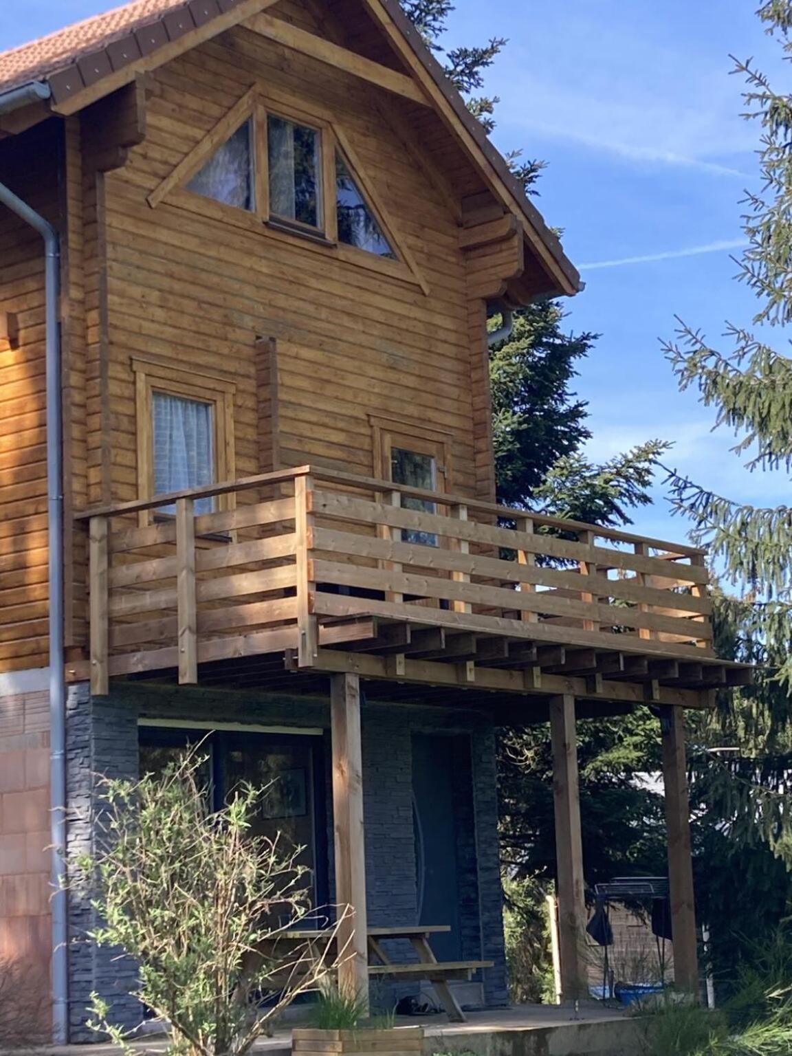 Chalet Authentique Au Calme, En Lisiere De Foret, Montagne, Sentiers 15Mn Gerardmer & Alsace "Chalet Mon Beau Sapin" Anould Exterior photo