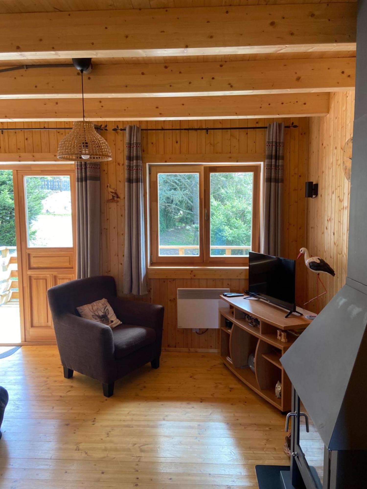 Chalet Authentique Au Calme, En Lisiere De Foret, Montagne, Sentiers 15Mn Gerardmer & Alsace "Chalet Mon Beau Sapin" Anould Exterior photo