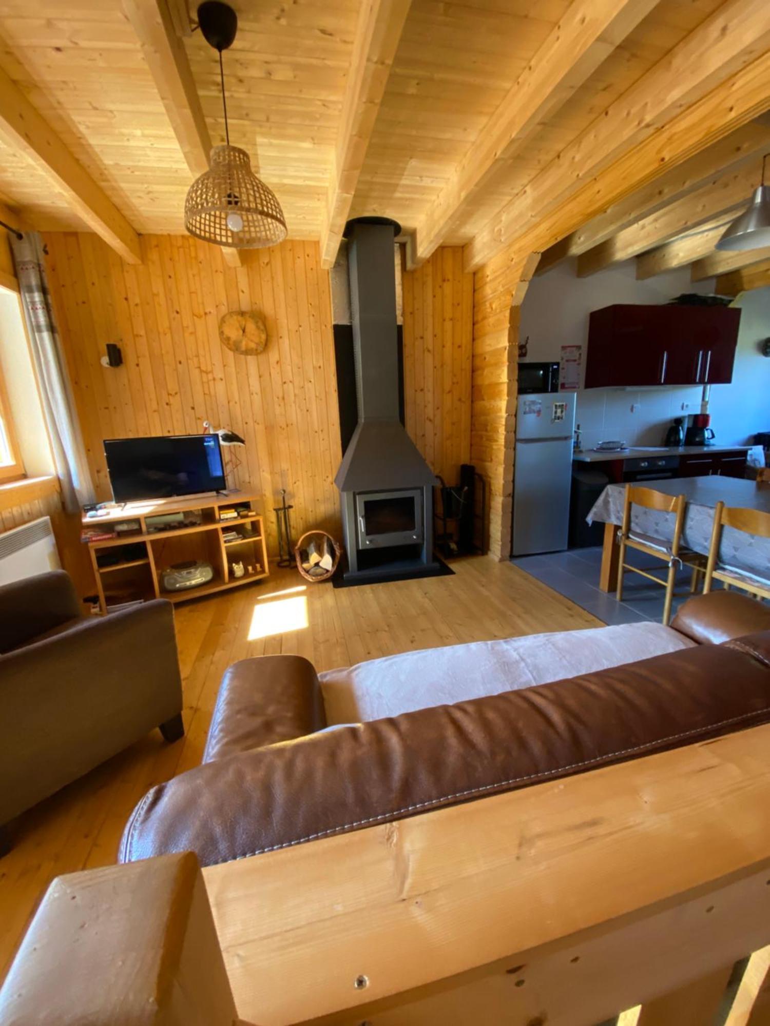 Chalet Authentique Au Calme, En Lisiere De Foret, Montagne, Sentiers 15Mn Gerardmer & Alsace "Chalet Mon Beau Sapin" Anould Exterior photo